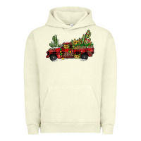 Pigment Pistachio christmas truck Urban Hoodie - JahusDesignShop