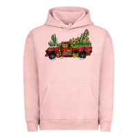 Pigment Salmon christmas truck Urban Hoodie - JahusDesignShop