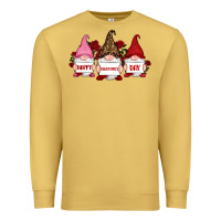 Antique Gold happy valentine's day dno es with rose Premium Sweatshirt - RanaPortraitStore