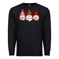 Black happy valentine's day dno es with rose Premium Sweatshirt - RanaPortraitStore