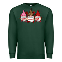 Sports Green happy valentine's day dno es with rose Premium Sweatshirt - RanaPortraitStore