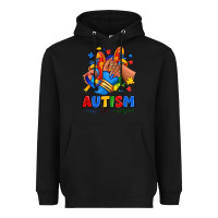 Black Autism accept love understand afro girl sneakers Heavyweight Hoodie - RanaPortraitStore