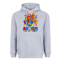 Heather Grey Autism accept love understand afro girl sneakers Heavyweight Hoodie - RanaPortraitStore