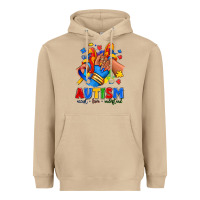Mushroom Autism accept love understand afro girl sneakers Heavyweight Hoodie - RanaPortraitStore