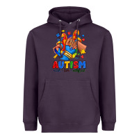 Plum Autism accept love understand afro girl sneakers Heavyweight Hoodie - RanaPortraitStore