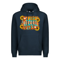 Navy Pies Before Guys Premium Hoodie - Artiststas