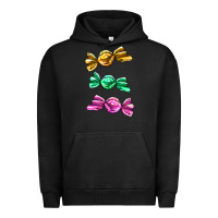 Pigment Black colorful candies Urban Hoodie - AdoDesignShop