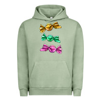 Pigment Oil Green colorful candies Urban Hoodie - AdoDesignShop