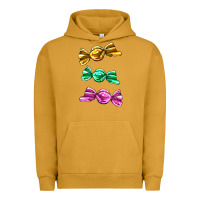 Pigment Peanut Butter colorful candies Urban Hoodie - AdoDesignShop