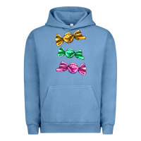 Pigment Pebble Blue colorful candies Urban Hoodie - AdoDesignShop