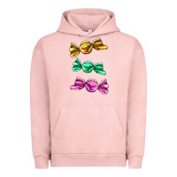 Pigment Salmon colorful candies Urban Hoodie - AdoDesignShop