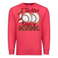 Cardinal i tackled 100days of school baseball Premium Sweatshirt - texasbilliewilder