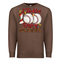 Chestnut i tackled 100days of school baseball Premium Sweatshirt - texasbilliewilder