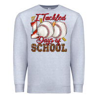 I Tackled 100days Of School Baseball Premium Sweatshirt | Teevron