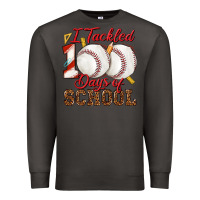 Smoke i tackled 100days of school baseball Premium Sweatshirt - texasbilliewilder