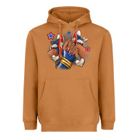 Meerkat Baseball afro girl sneakers Heavyweight Hoodie - RanaPortraitStore