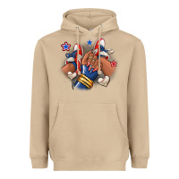 Mushroom Baseball afro girl sneakers Heavyweight Hoodie - RanaPortraitStore