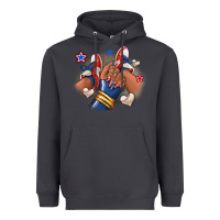 Smoke Baseball afro girl sneakers Heavyweight Hoodie - RanaPortraitStore