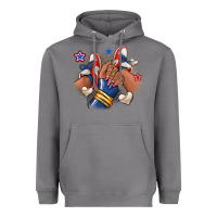 Storm Baseball afro girl sneakers Heavyweight Hoodie - RanaPortraitStore