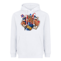 White Baseball afro girl sneakers Heavyweight Hoodie - RanaPortraitStore