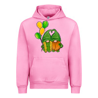 Fuchsia Pink St Patrick's Day Gnomes Urban Hoodie - Jasminsmagicworld