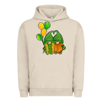 Pigment French Oak St Patrick's Day Gnomes Urban Hoodie - Jasminsmagicworld