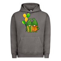 Pigment Tornado St Patrick's Day Gnomes Urban Hoodie - Jasminsmagicworld