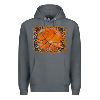 Rock glitter leopard basketball background Premium Hoodie - RanaPortraitStore