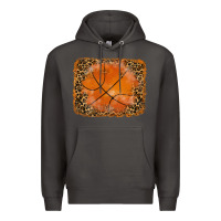 Smoke glitter leopard basketball background Premium Hoodie - RanaPortraitStore