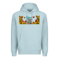 Blue Mist blessed teacher libbey glass Premium Hoodie - BundleAndBundleShop