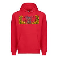 Red blessed teacher libbey glass Premium Hoodie - BundleAndBundleShop