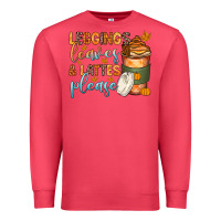 Cardinal leggins leaves and lattes Premium Sweatshirt - Zillion Design Studio