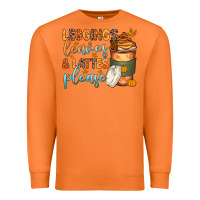 Carrot leggins leaves and lattes Premium Sweatshirt - Zillion Design Studio