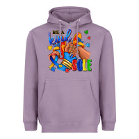 Lavender Be a kind sole Autism afro girl sneakers Heavyweight Hoodie - RanaPortraitStore