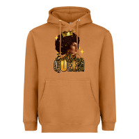 Meerkat Birthday queen afro girl Heavyweight Hoodie - RanaPortraitStore