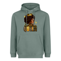 Birthday Queen Afro Girl Heavyweight Hoodie | Teevron
