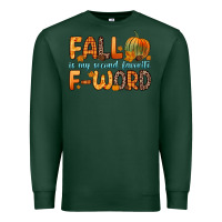 Sports Green fall is my second favorite f word Premium Sweatshirt - Zillion Design Studio