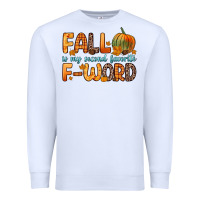 White fall is my second favorite f word Premium Sweatshirt - Zillion Design Studio