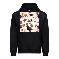 Black 2022 to graduation seamless pattern Urban Hoodie - BundleAndBundleShop