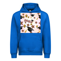 Cobalt 2022 to graduation seamless pattern Urban Hoodie - BundleAndBundleShop