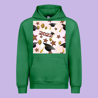 2022 To Graduation Seamless Pattern Urban Hoodie Designed By Bundleandbundleshop