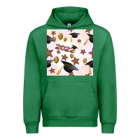 Emerald 2022 to graduation seamless pattern Urban Hoodie - BundleAndBundleShop