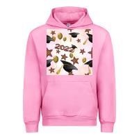 Fuchsia Pink 2022 to graduation seamless pattern Urban Hoodie - BundleAndBundleShop