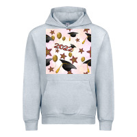 Heather Grey 2022 to graduation seamless pattern Urban Hoodie - BundleAndBundleShop