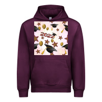 Mauve Wine 2022 to graduation seamless pattern Urban Hoodie - BundleAndBundleShop