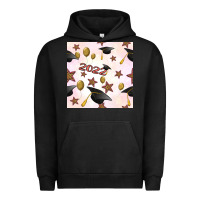 Pigment Black 2022 to graduation seamless pattern Urban Hoodie - BundleAndBundleShop