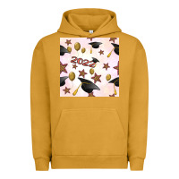 Pigment Peanut Butter 2022 to graduation seamless pattern Urban Hoodie - BundleAndBundleShop