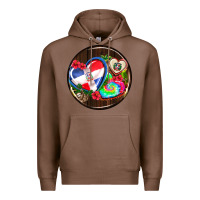 Chestnut dominican republic coasters Premium Hoodie - AdoDesignShop