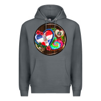 Rock dominican republic coasters Premium Hoodie - AdoDesignShop