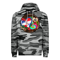 Slate Camo dominican republic coasters Premium Hoodie - AdoDesignShop